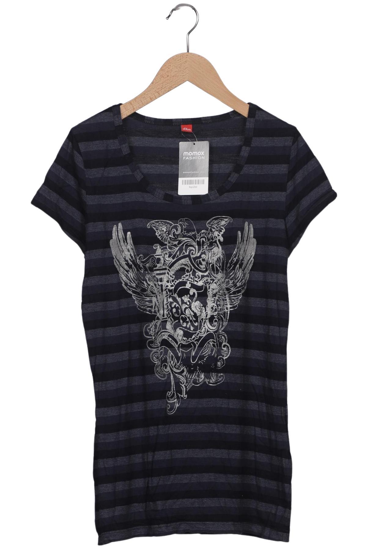 

s.Oliver Damen T-Shirt, marineblau, Gr. 40