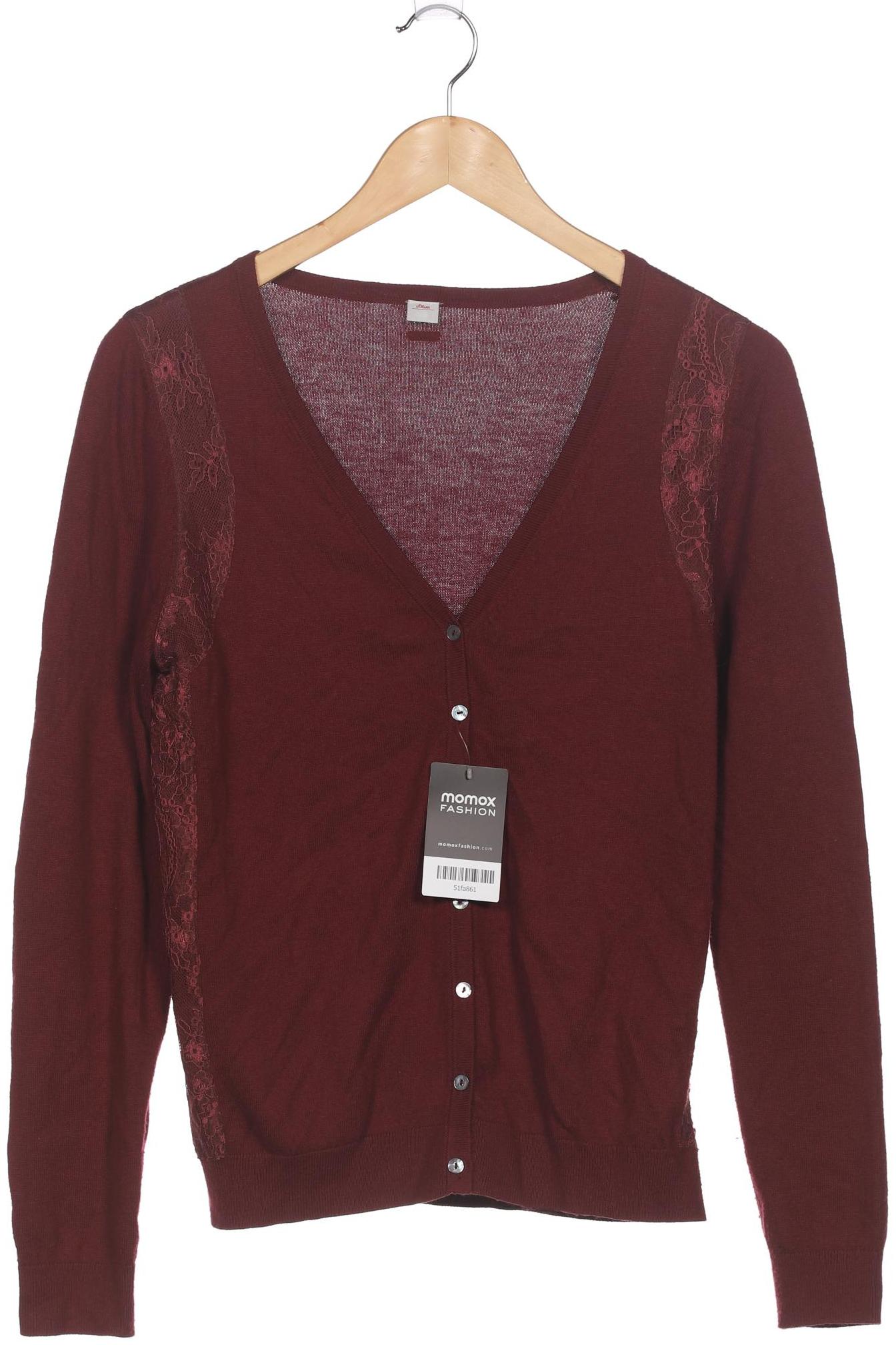 

s.Oliver Damen Strickjacke, bordeaux