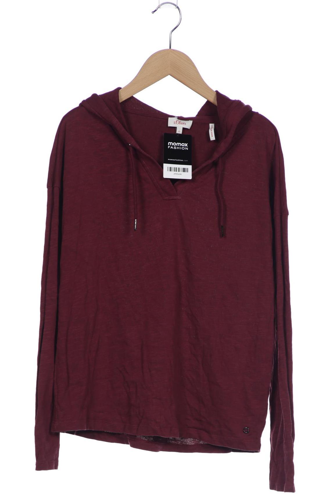 

s.Oliver Damen Kapuzenpullover, bordeaux, Gr. 36
