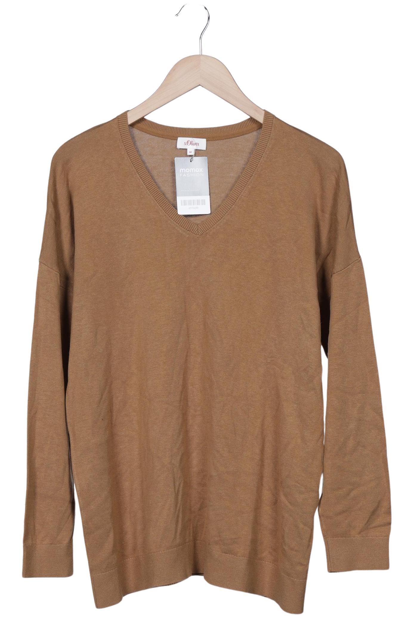 

s.Oliver Damen Pullover, braun, Gr. 42