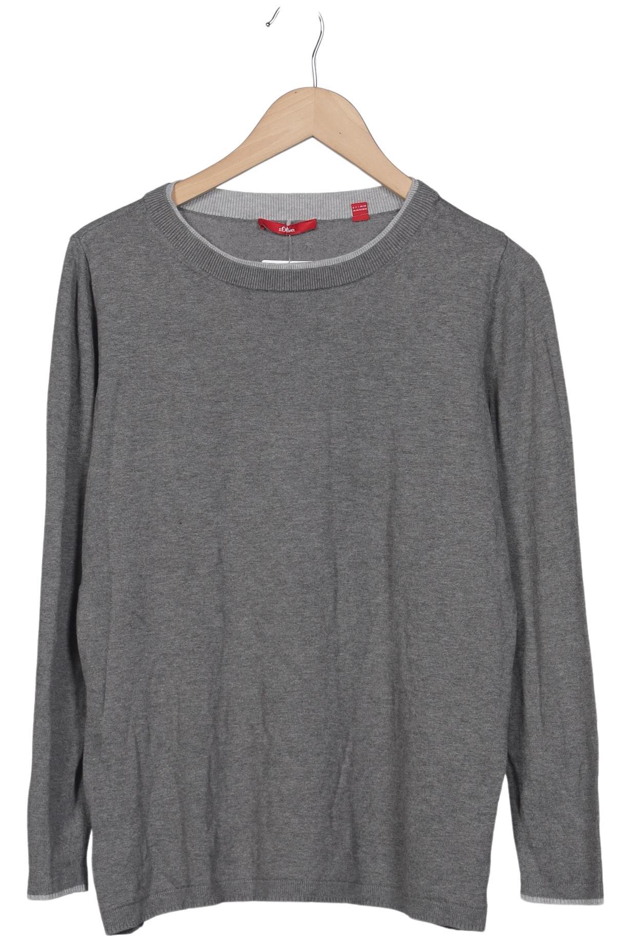 

s.Oliver Damen Pullover, grau, Gr. 46