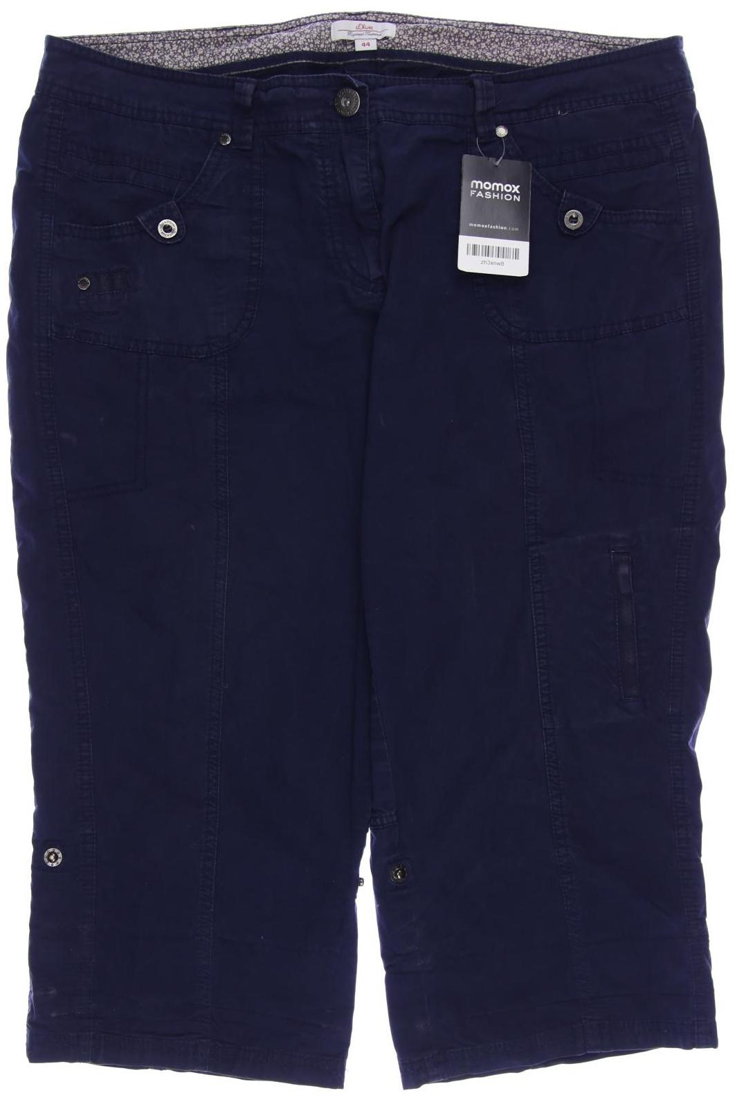 

s.Oliver Damen Shorts, marineblau