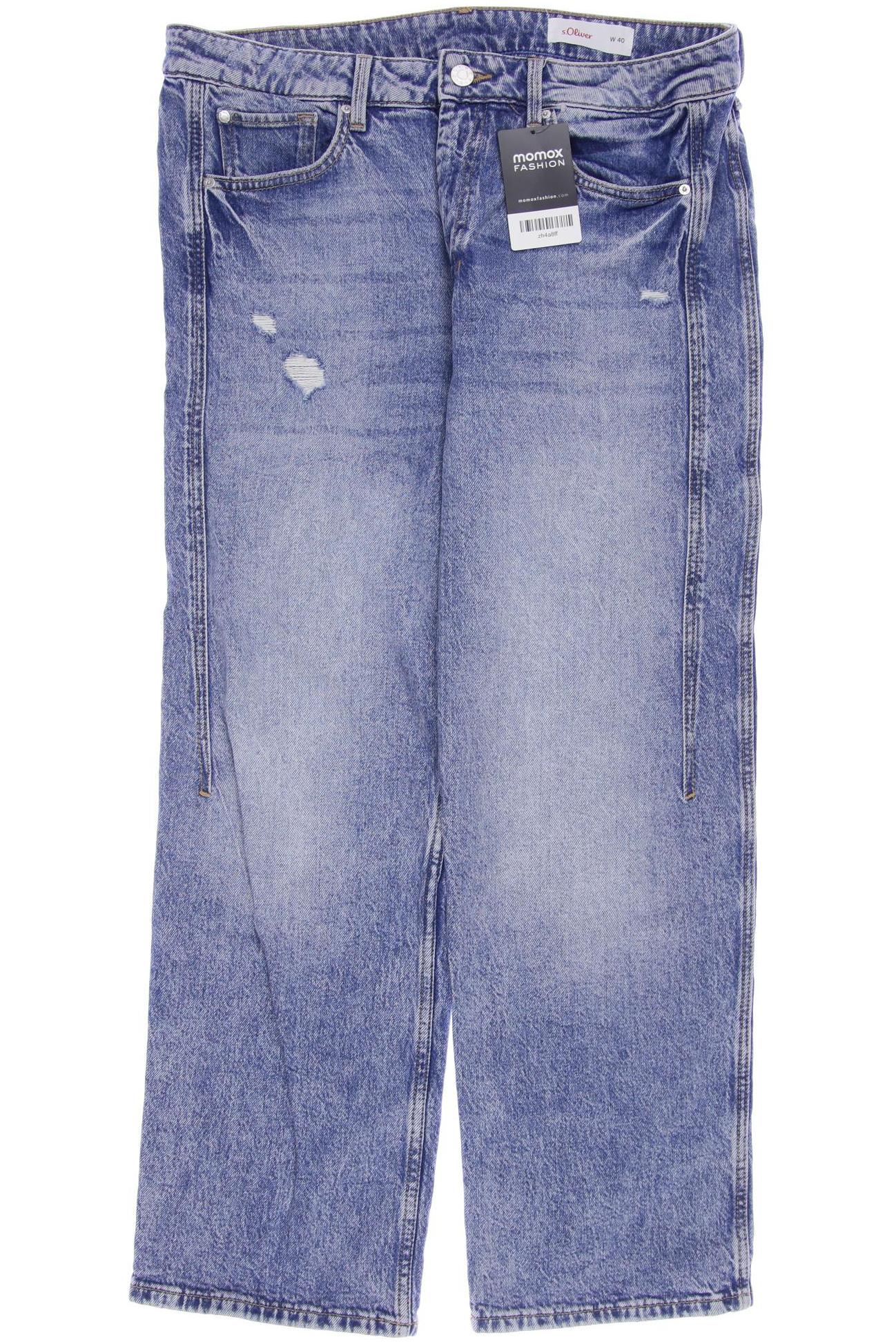

s.Oliver Damen Jeans, blau