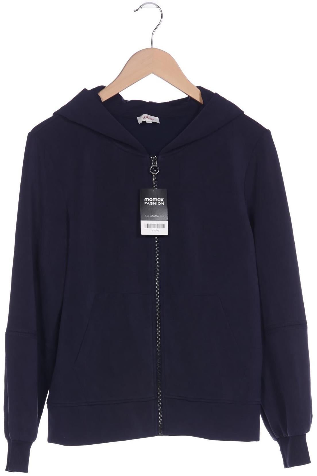 

s.Oliver Damen Kapuzenpullover, marineblau, Gr. 38
