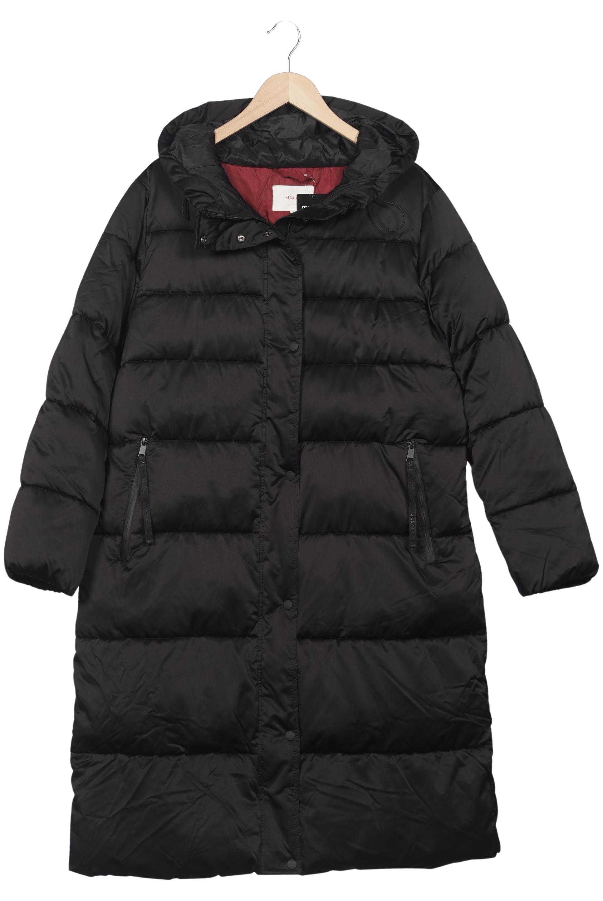 

s.Oliver Damen Mantel, schwarz, Gr. 46