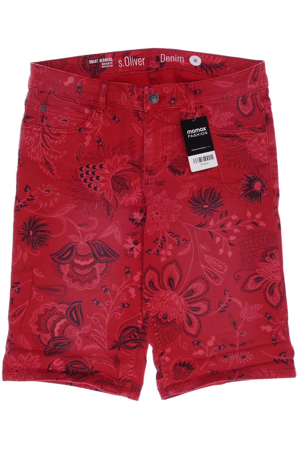 

s.Oliver Damen Shorts, rot, Gr. 36