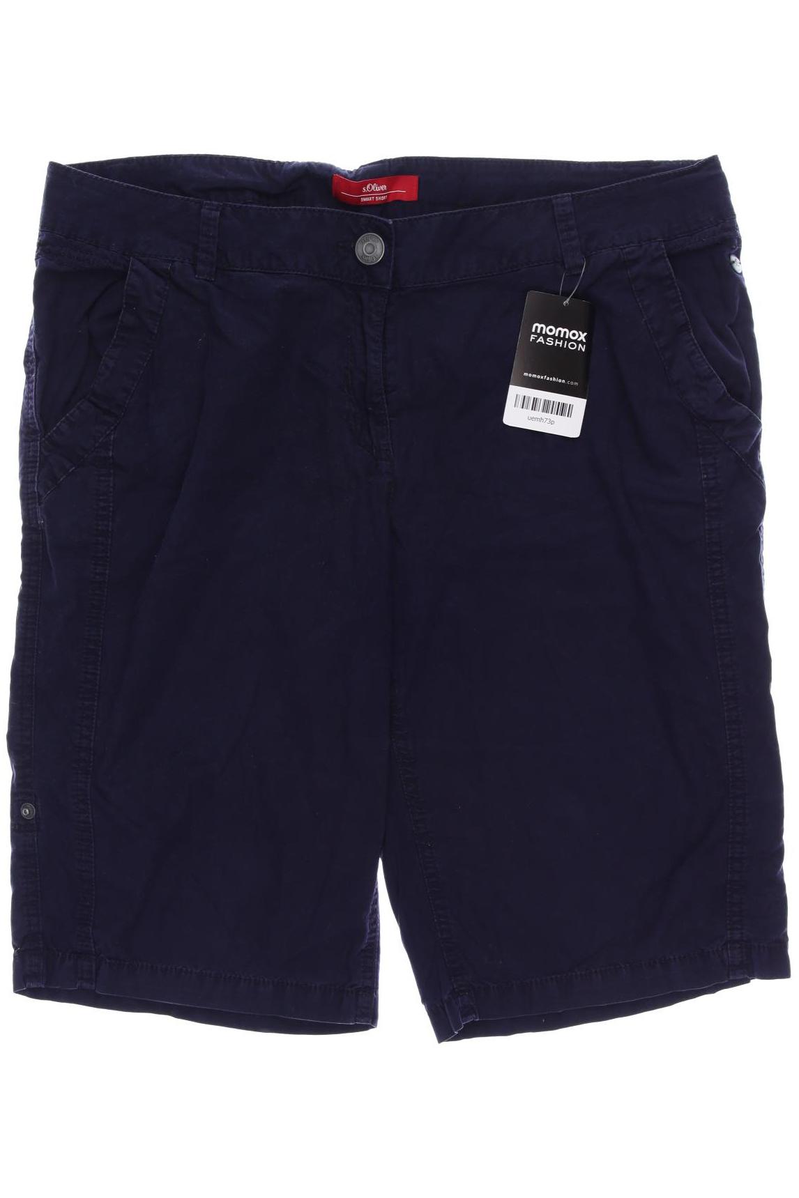 

s.Oliver Damen Shorts, marineblau
