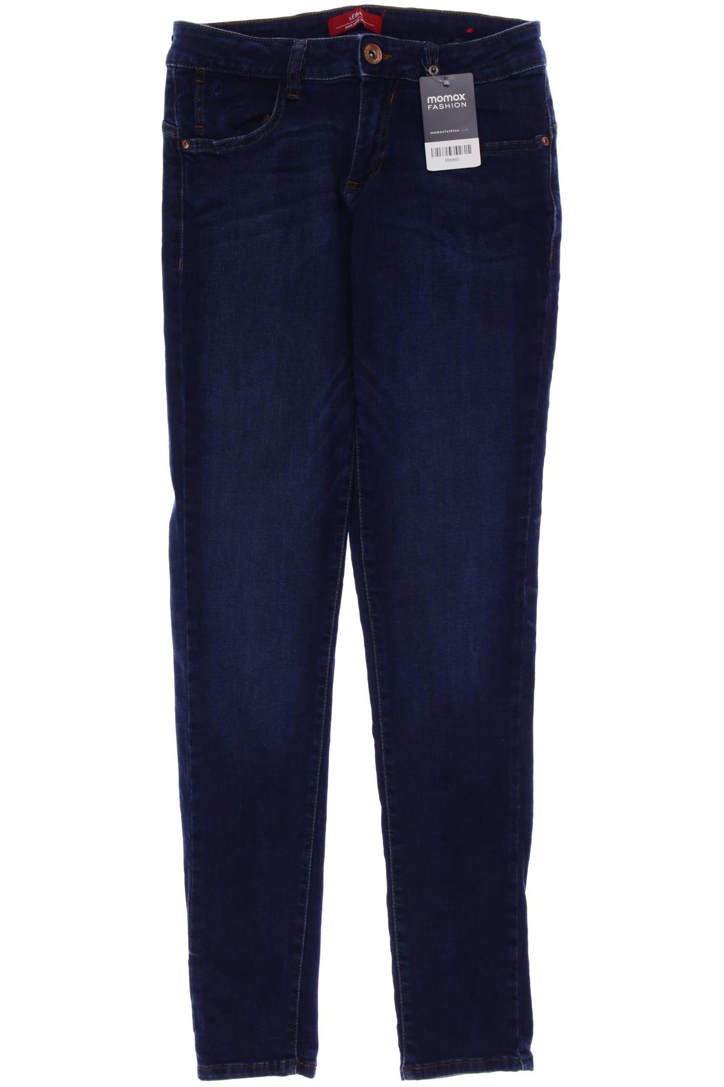 

s.Oliver Damen Jeans, blau