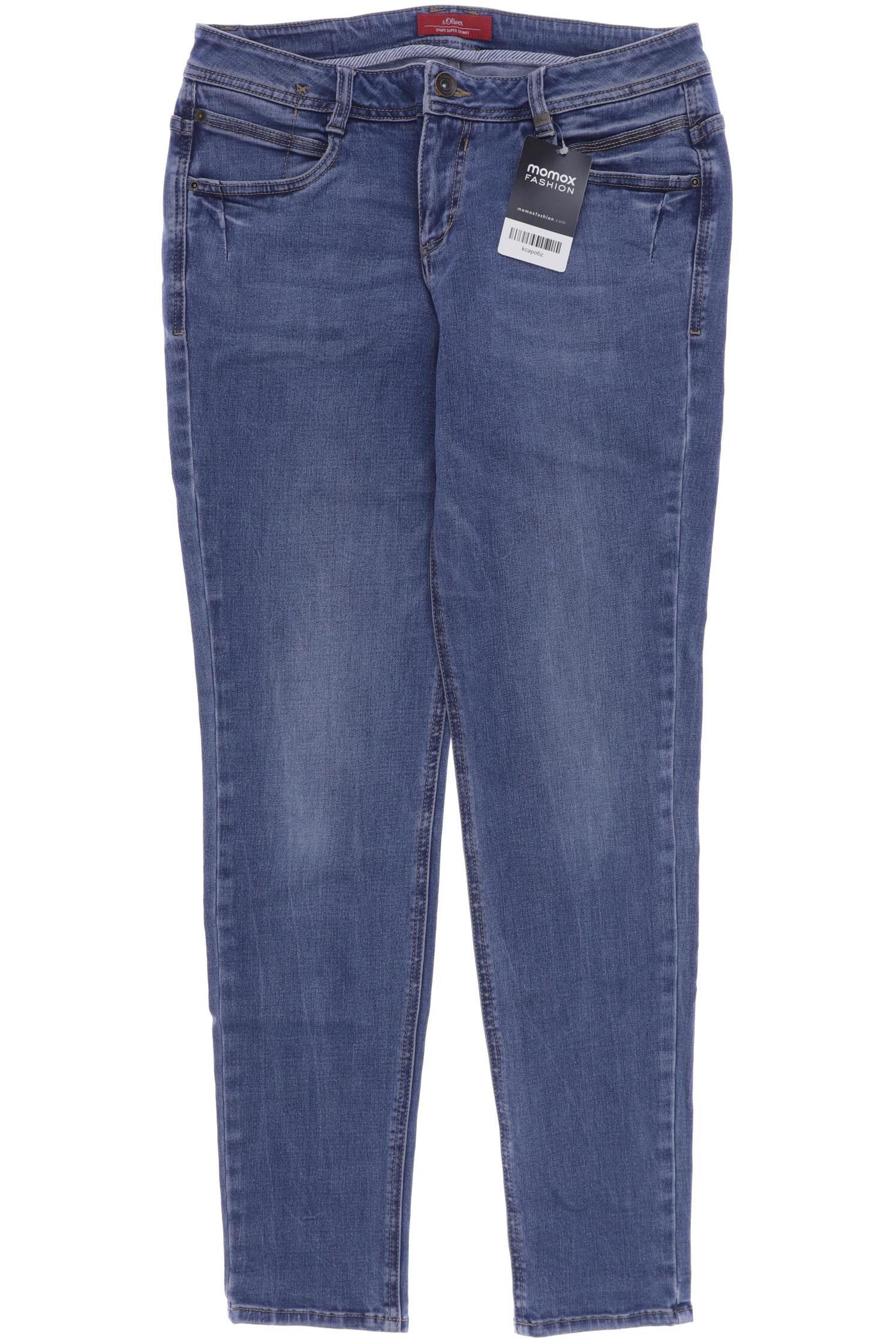 

s.Oliver Damen Jeans, blau