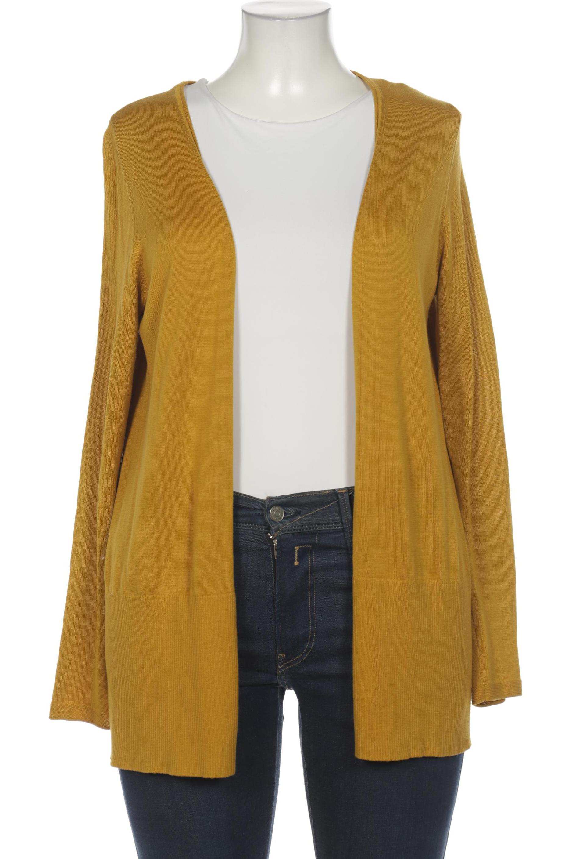 

s.Oliver Damen Strickjacke, gelb, Gr. 44
