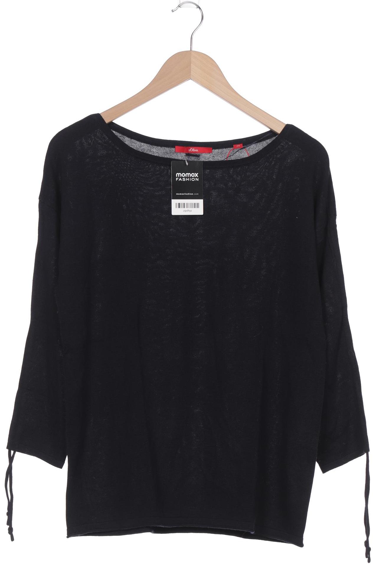 

s.Oliver Damen Pullover, marineblau