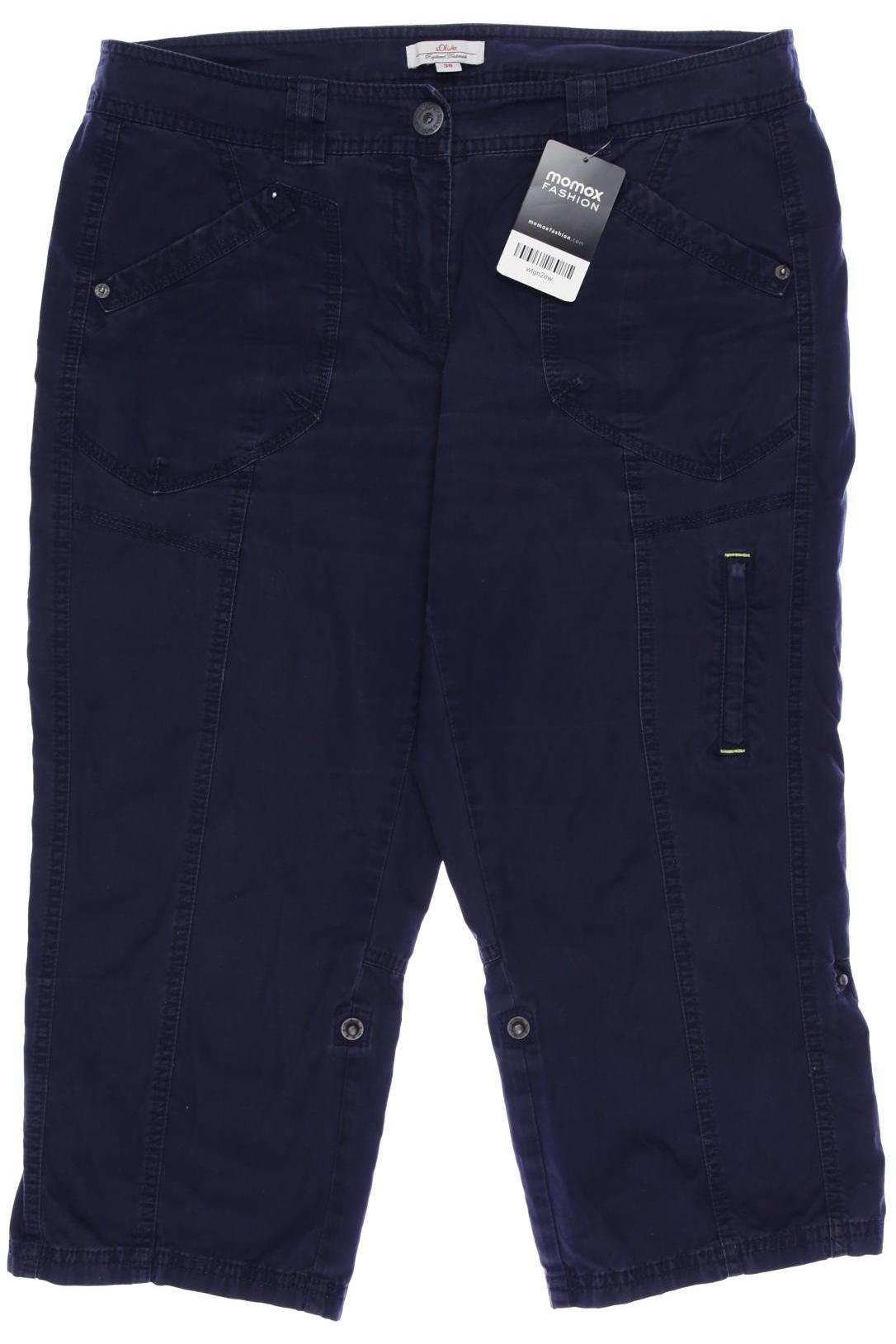 

s.Oliver Damen Stoffhose, marineblau, Gr. 38
