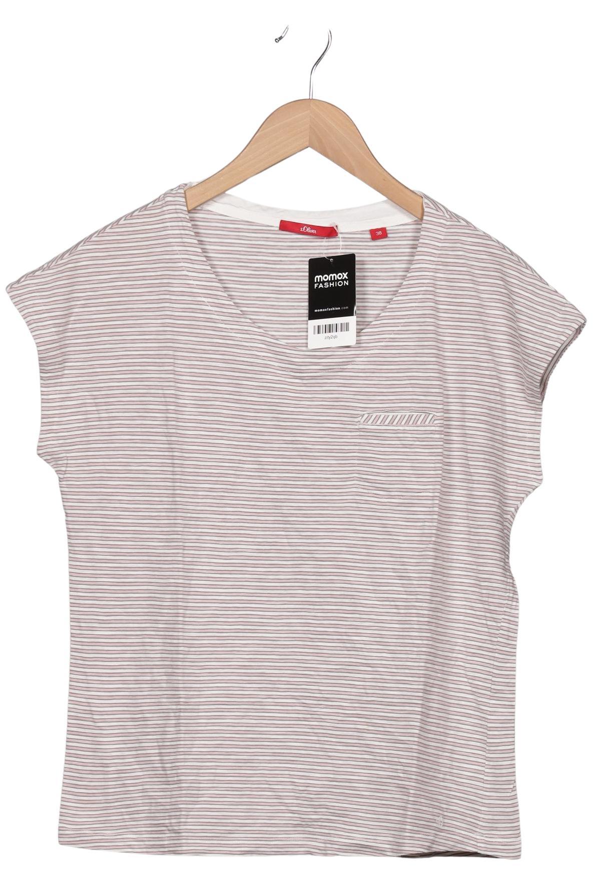 

s.Oliver Damen T-Shirt, beige, Gr. 38