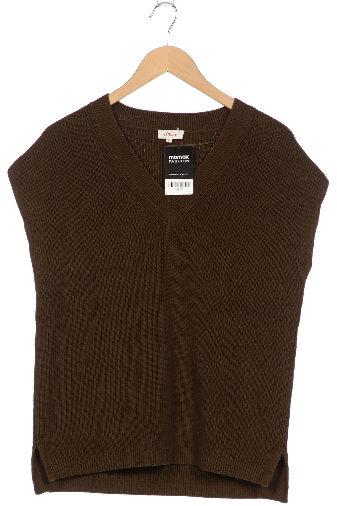 

s.Oliver Damen Pullover, grün, Gr. 38