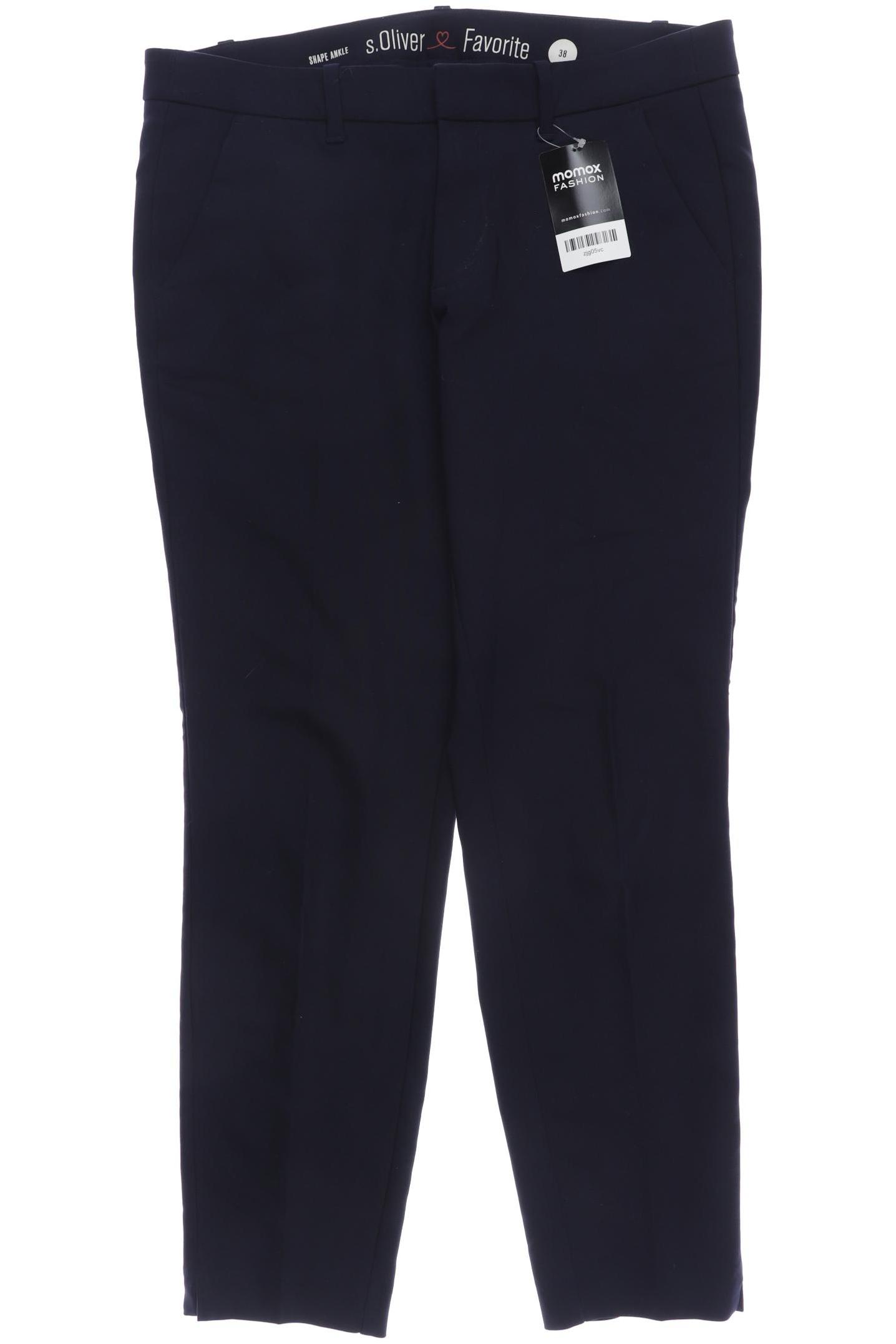 

s.Oliver Damen Stoffhose, marineblau, Gr. 38
