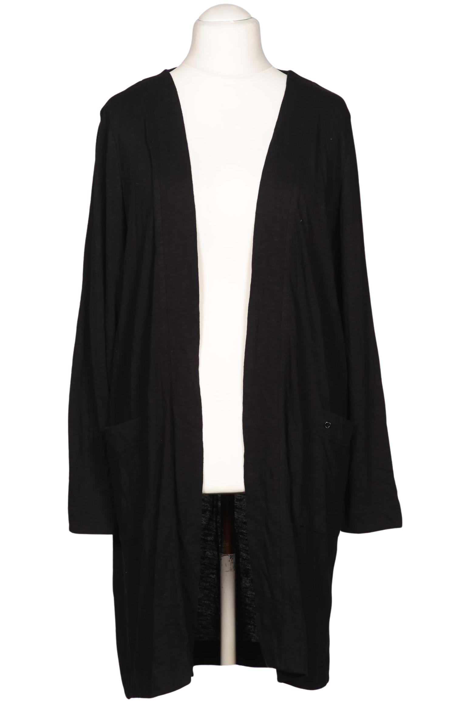 

s.Oliver Damen Strickjacke, schwarz, Gr. 46