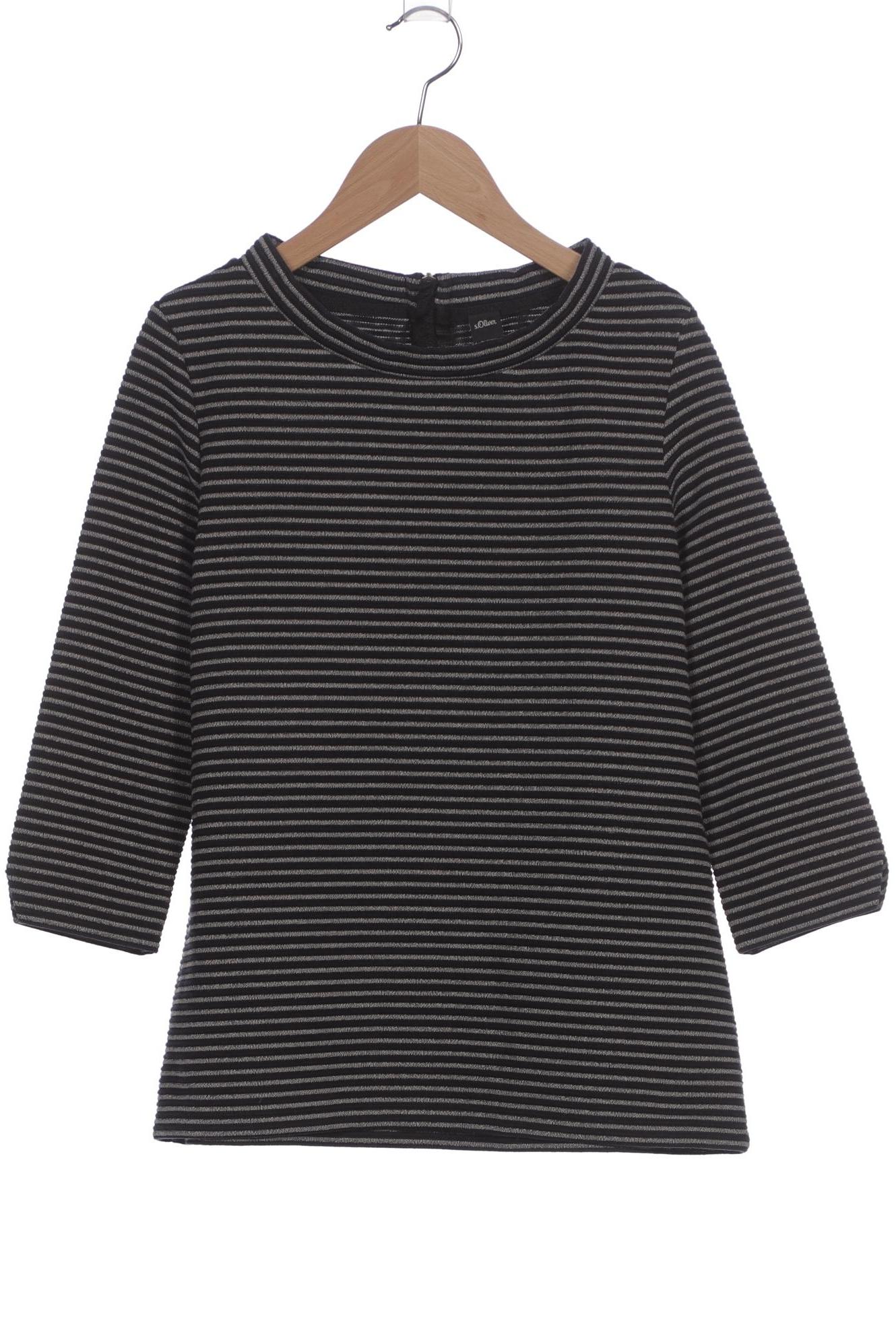 

s.Oliver Damen Sweatshirt, schwarz, Gr. 38