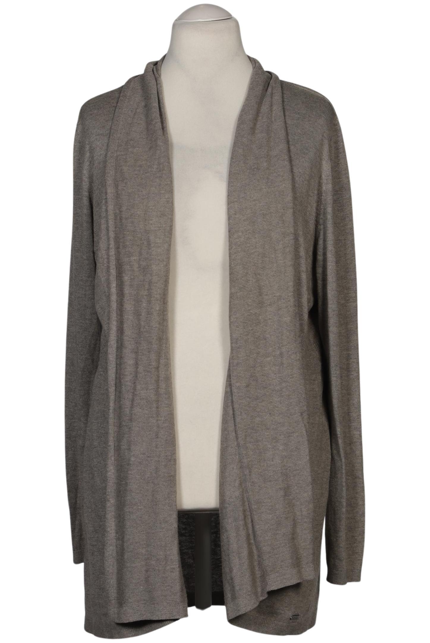 

s.Oliver Damen Strickjacke, grau, Gr. 46