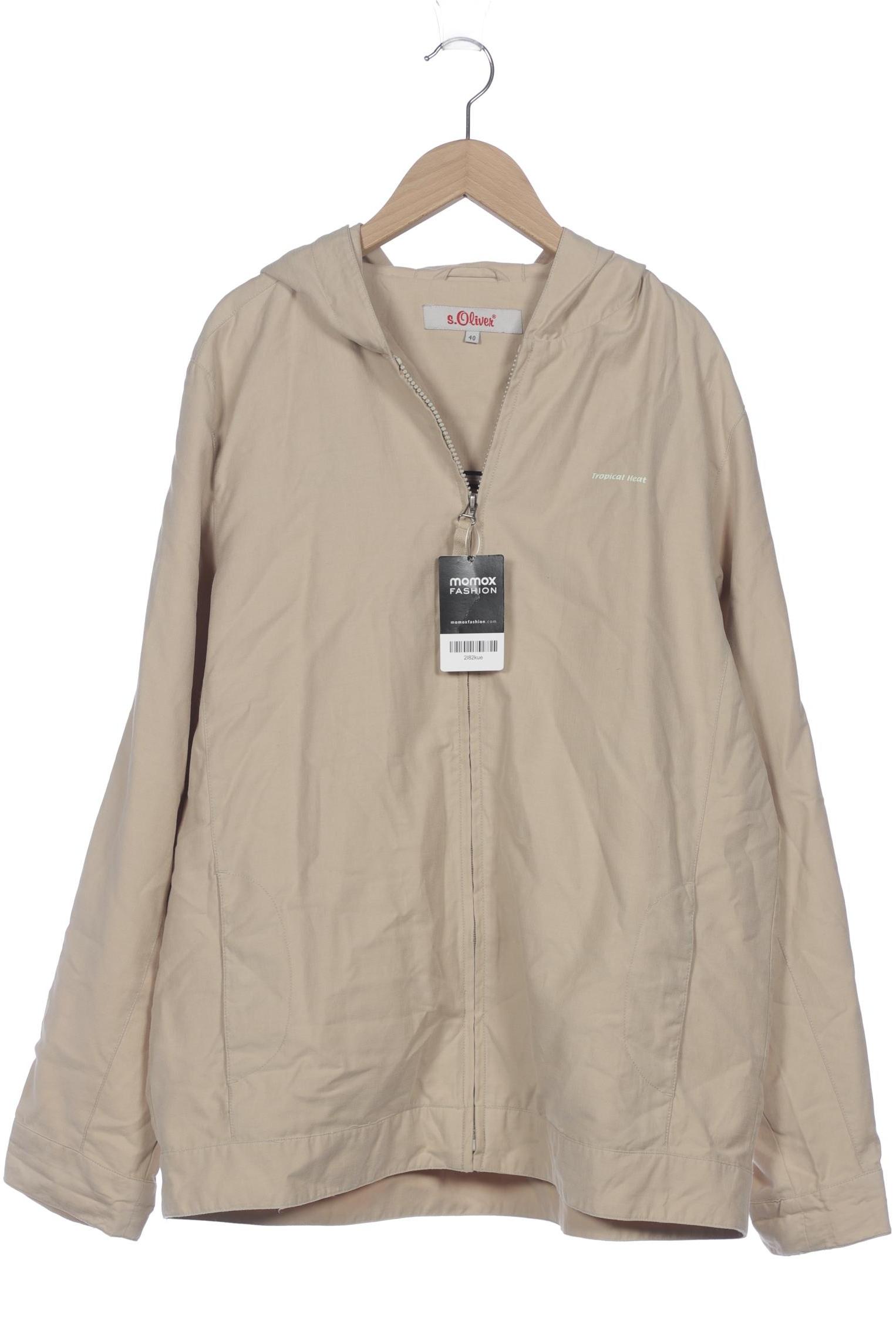 

s.Oliver Damen Jacke, beige, Gr. 40