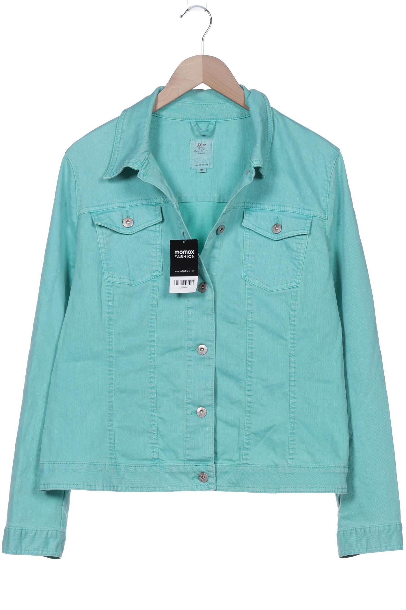 

s.Oliver Damen Jacke, grün, Gr. 46