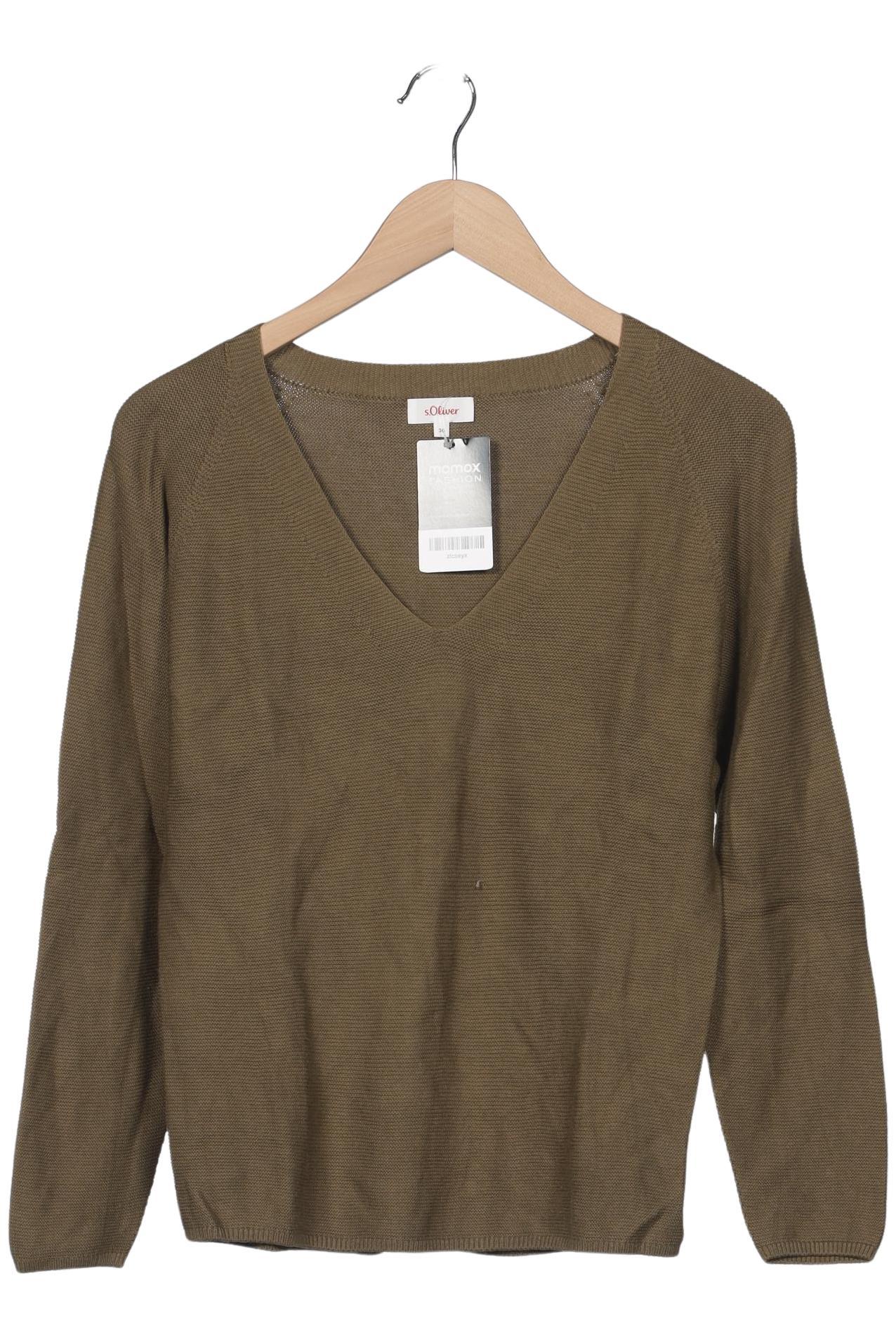 

s.Oliver Damen Pullover, grün, Gr. 36