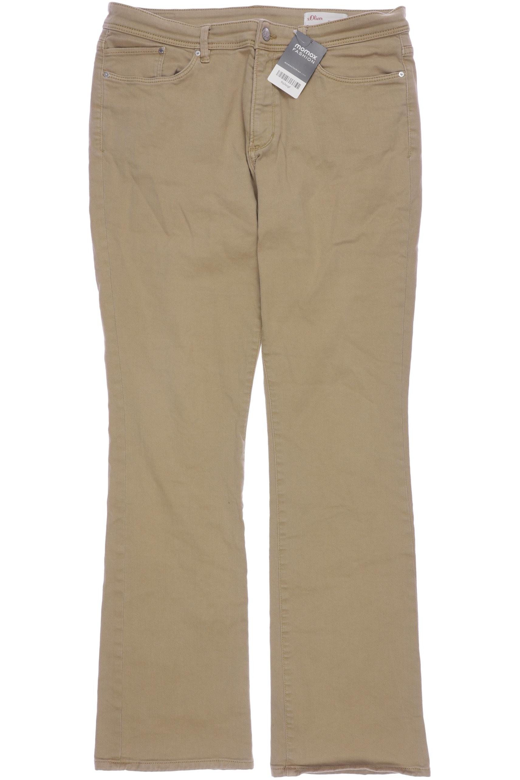 

s.Oliver Damen Jeans, beige, Gr. 42