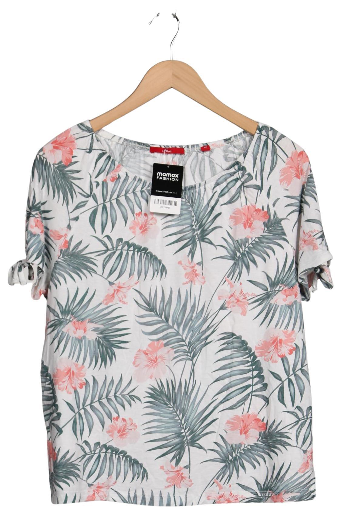 

s.Oliver Damen T-Shirt, weiß, Gr. 40