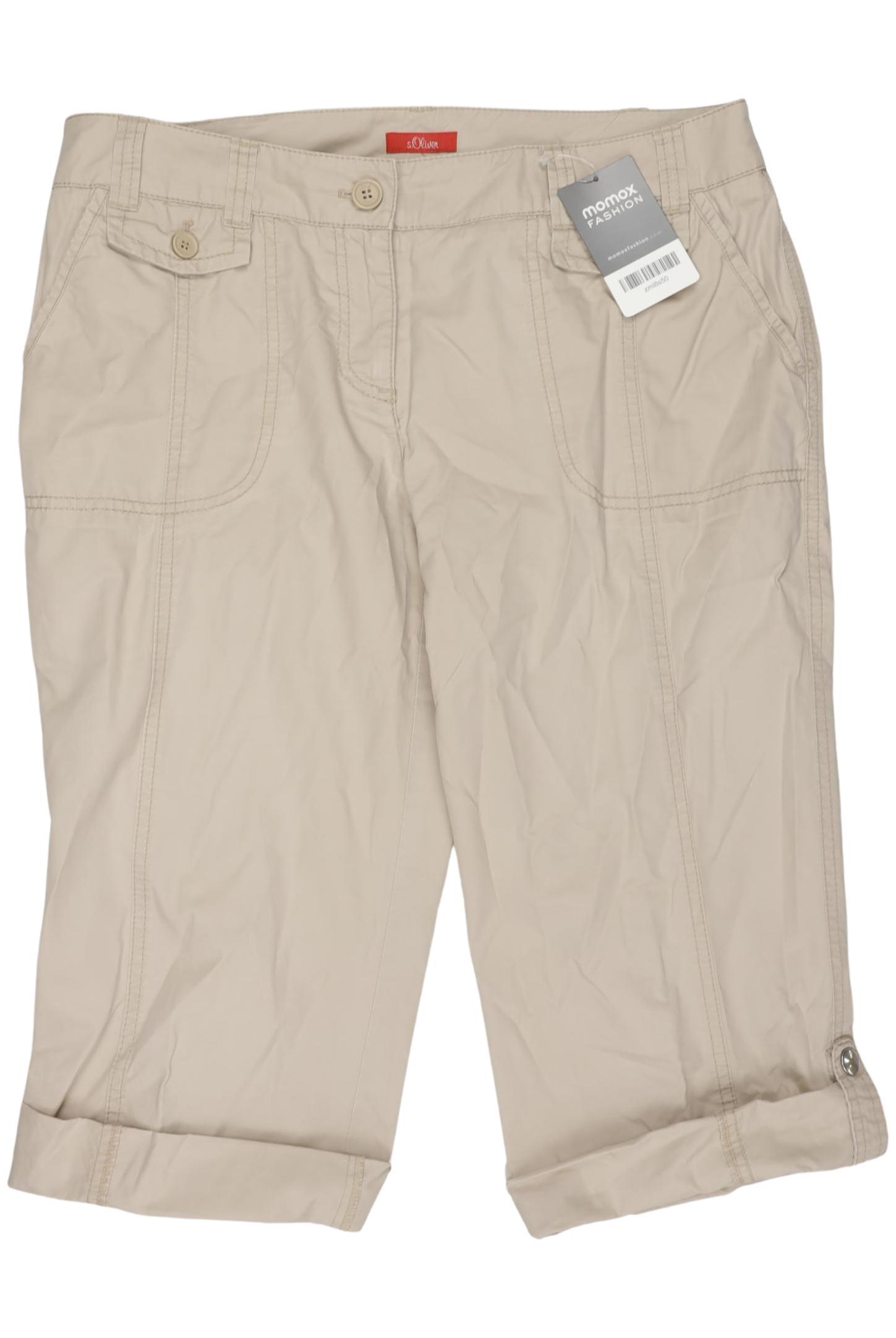 

s.Oliver Damen Shorts, beige, Gr. 38