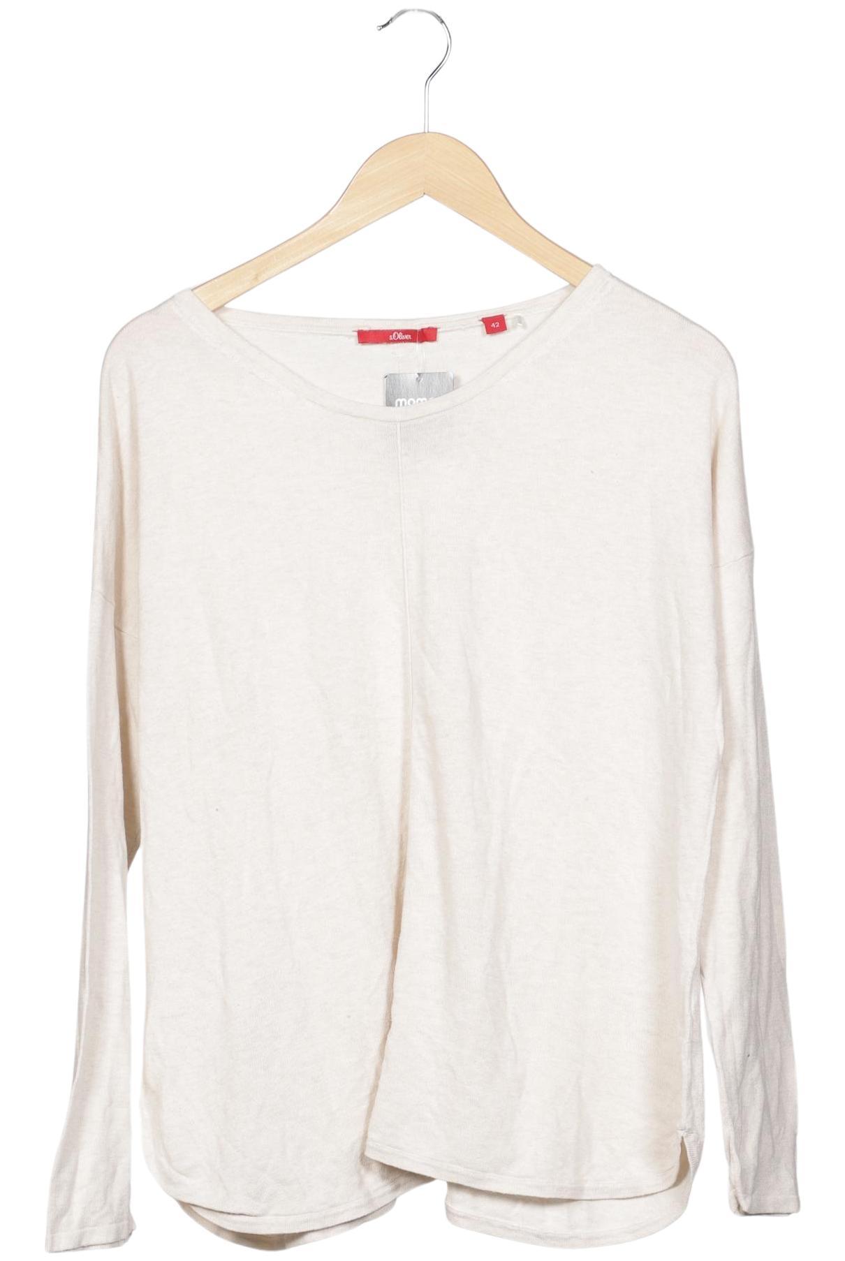 

s.Oliver Damen Pullover, cremeweiß, Gr. 42