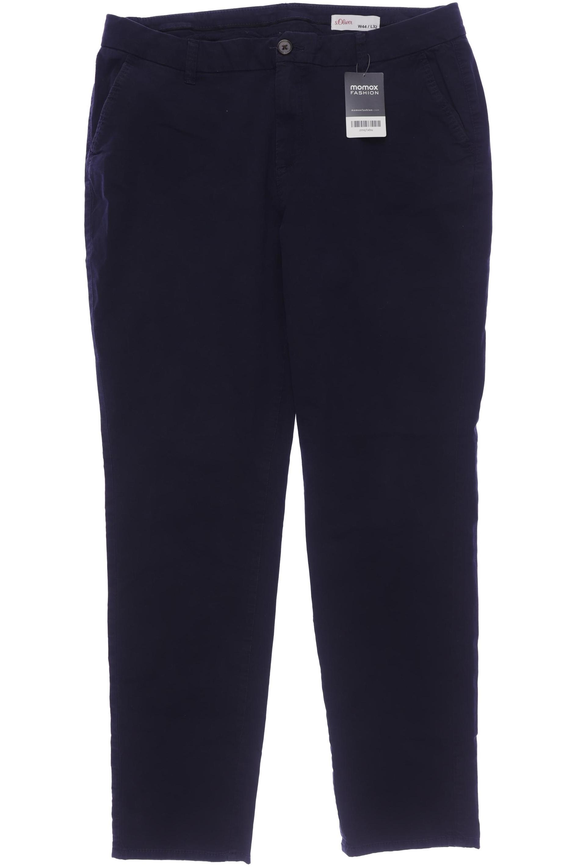 

s.Oliver Damen Stoffhose, marineblau, Gr. 44
