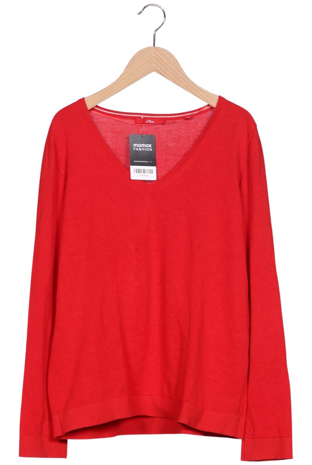 

s.Oliver Damen Pullover, rot, Gr. 40