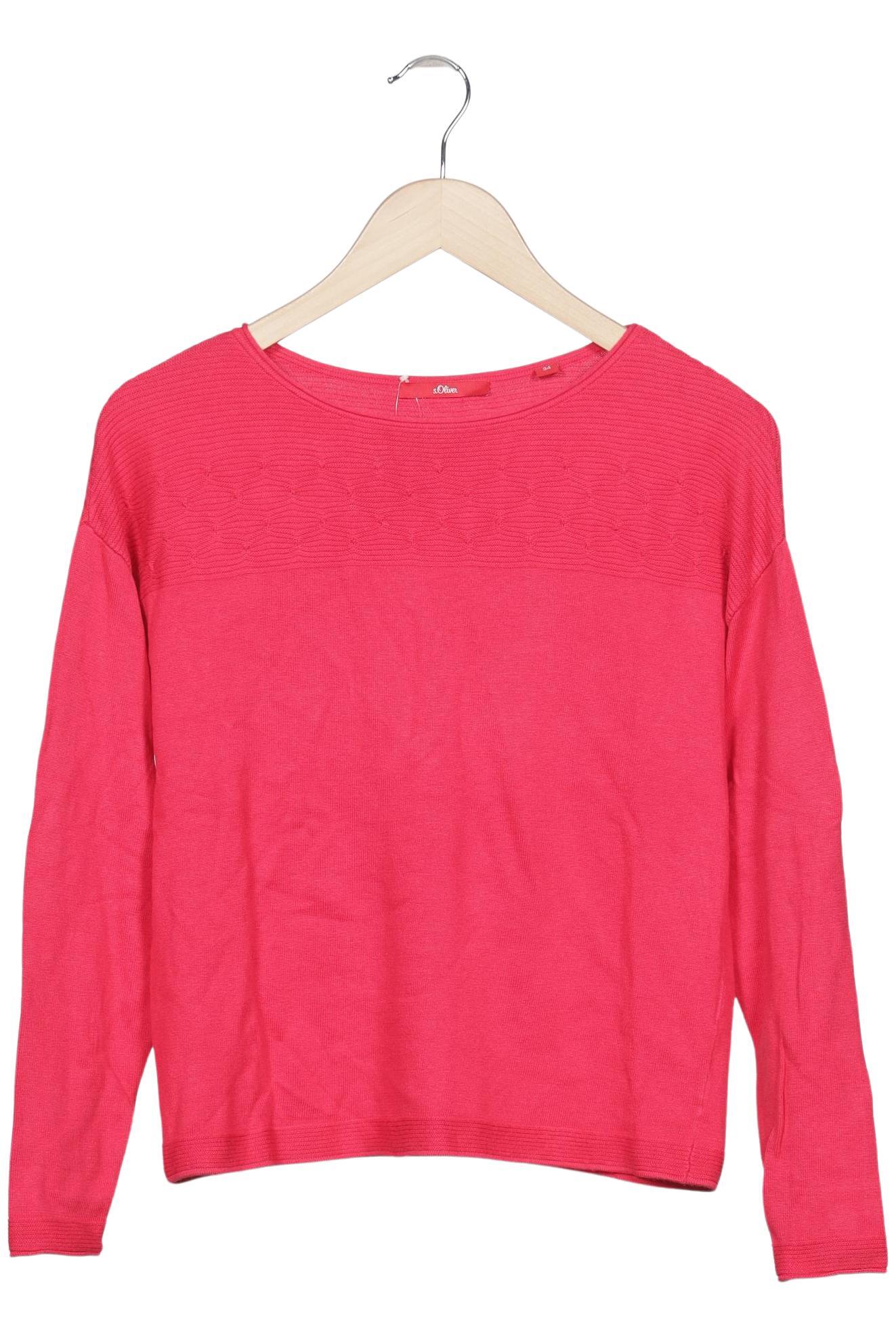 

s.Oliver Damen Pullover, pink, Gr. 34