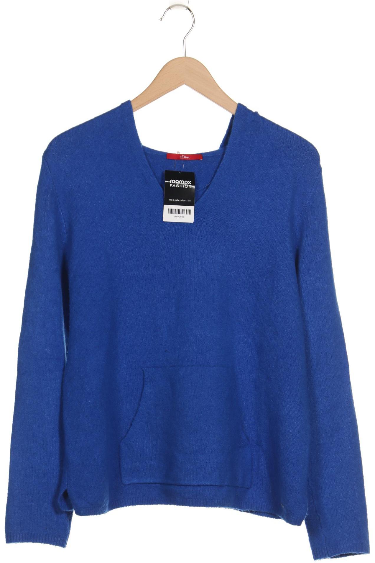 

s.Oliver Damen Pullover, blau, Gr. 40