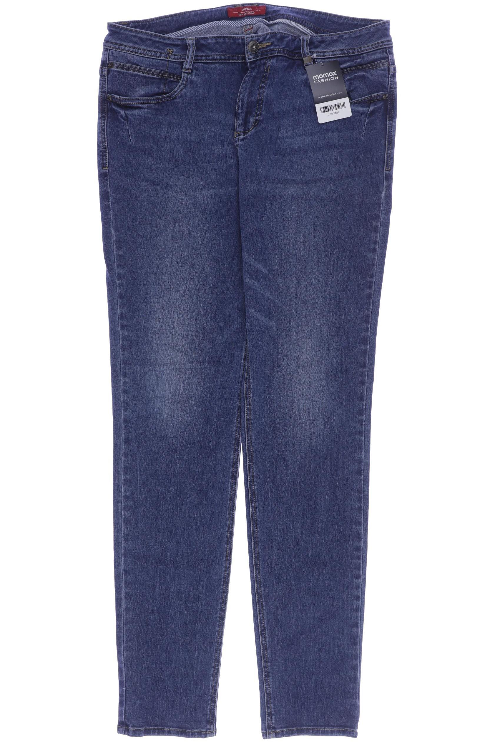 

s.Oliver Damen Jeans, blau