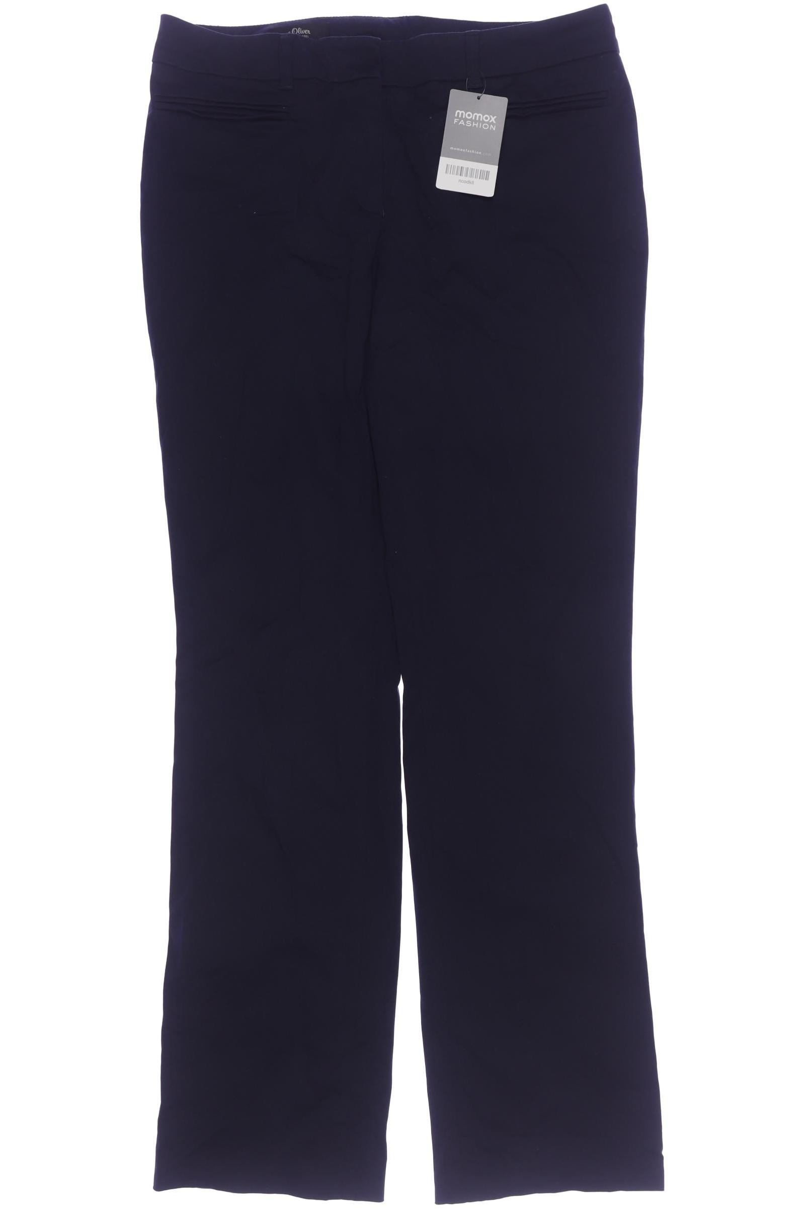 

s.Oliver Damen Stoffhose, marineblau, Gr. 38