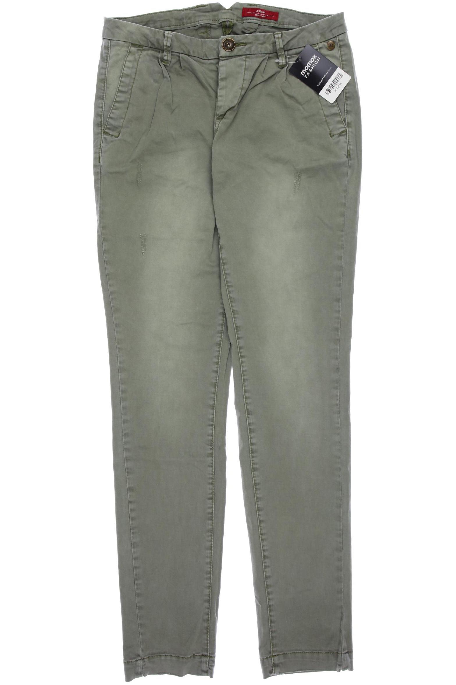 

s.Oliver Damen Stoffhose, grün, Gr. 29
