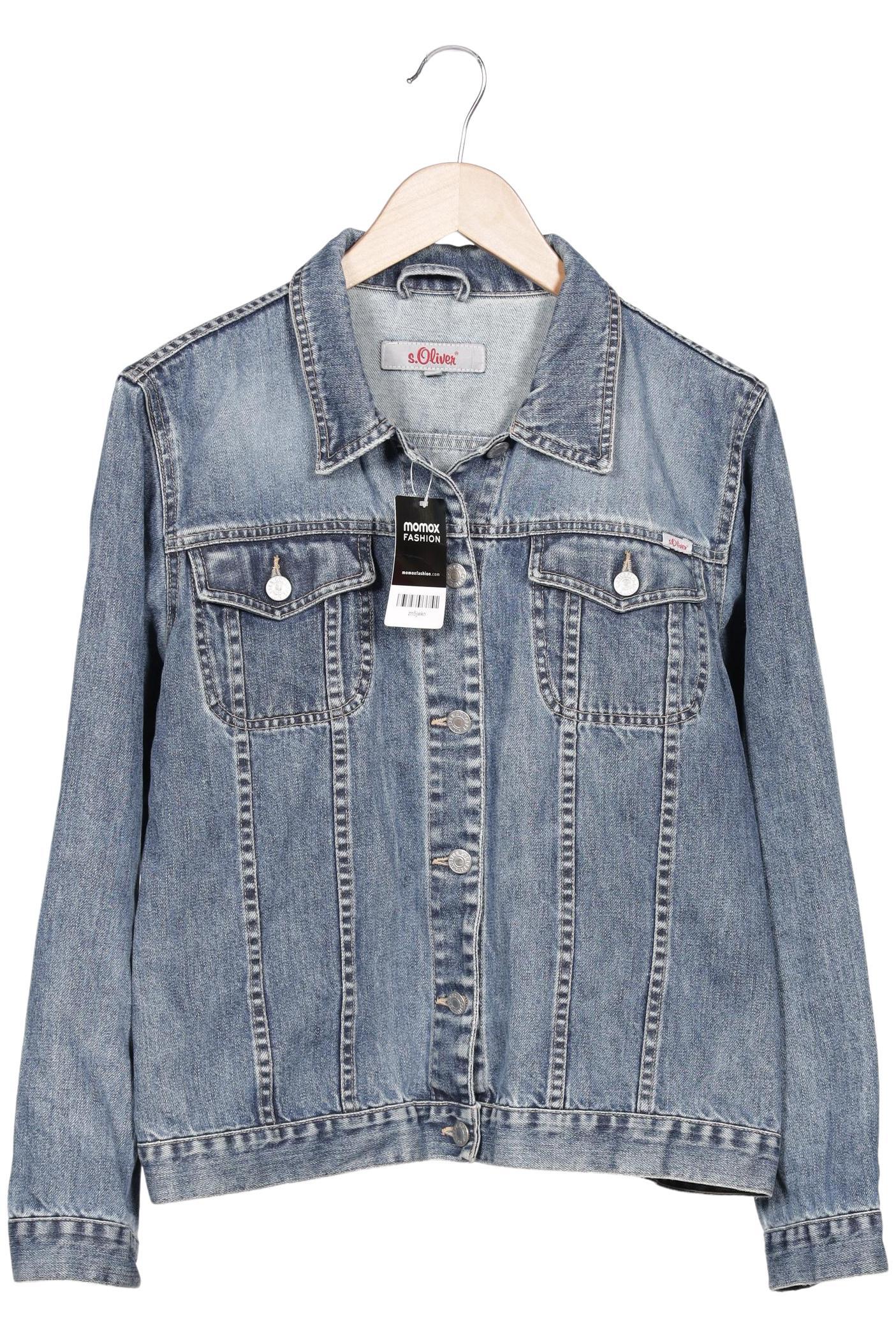 

s.Oliver Damen Jacke, hellblau, Gr. 44