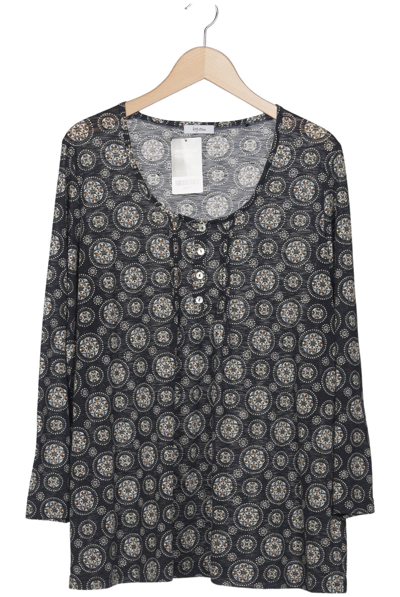 

s.Oliver Damen Langarmshirt, schwarz, Gr. 46