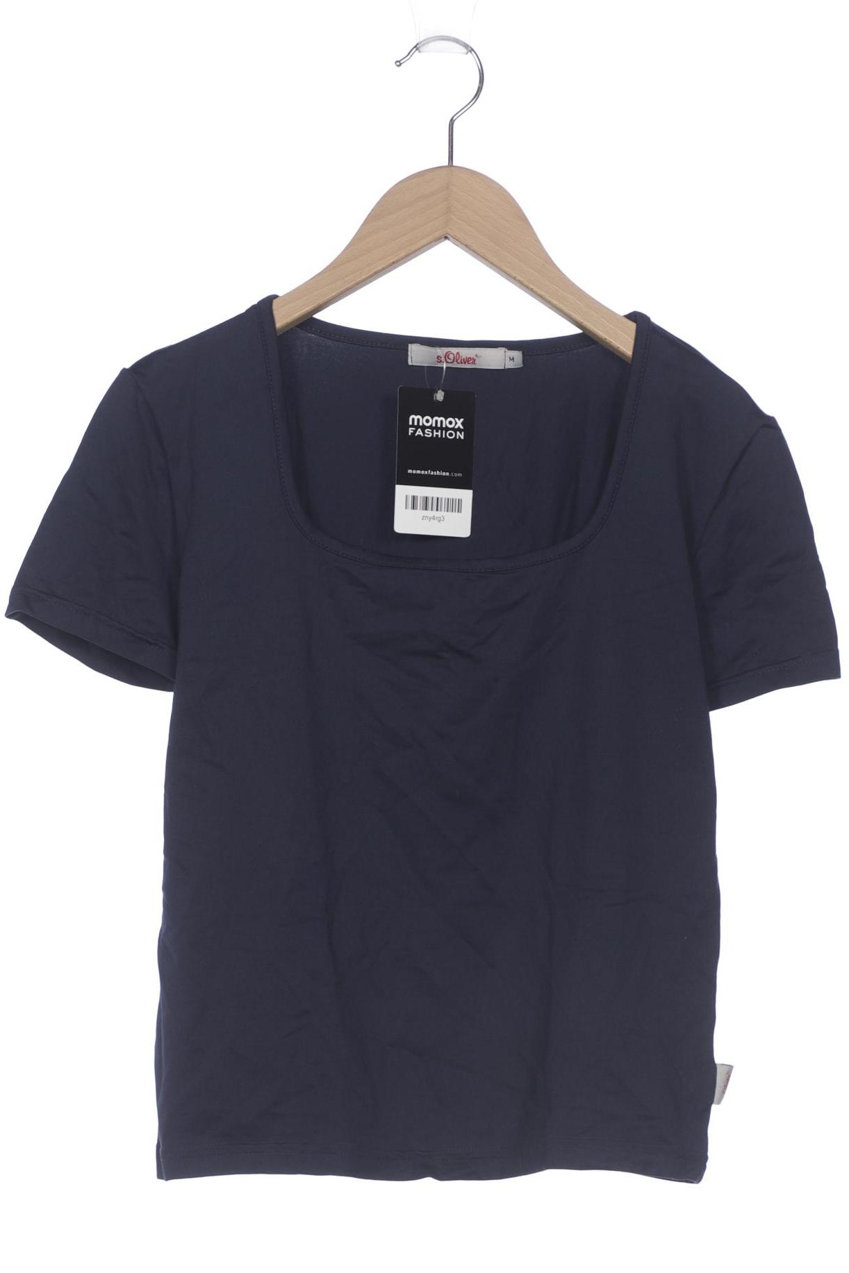 

s.Oliver Damen T-Shirt, marineblau, Gr. 38