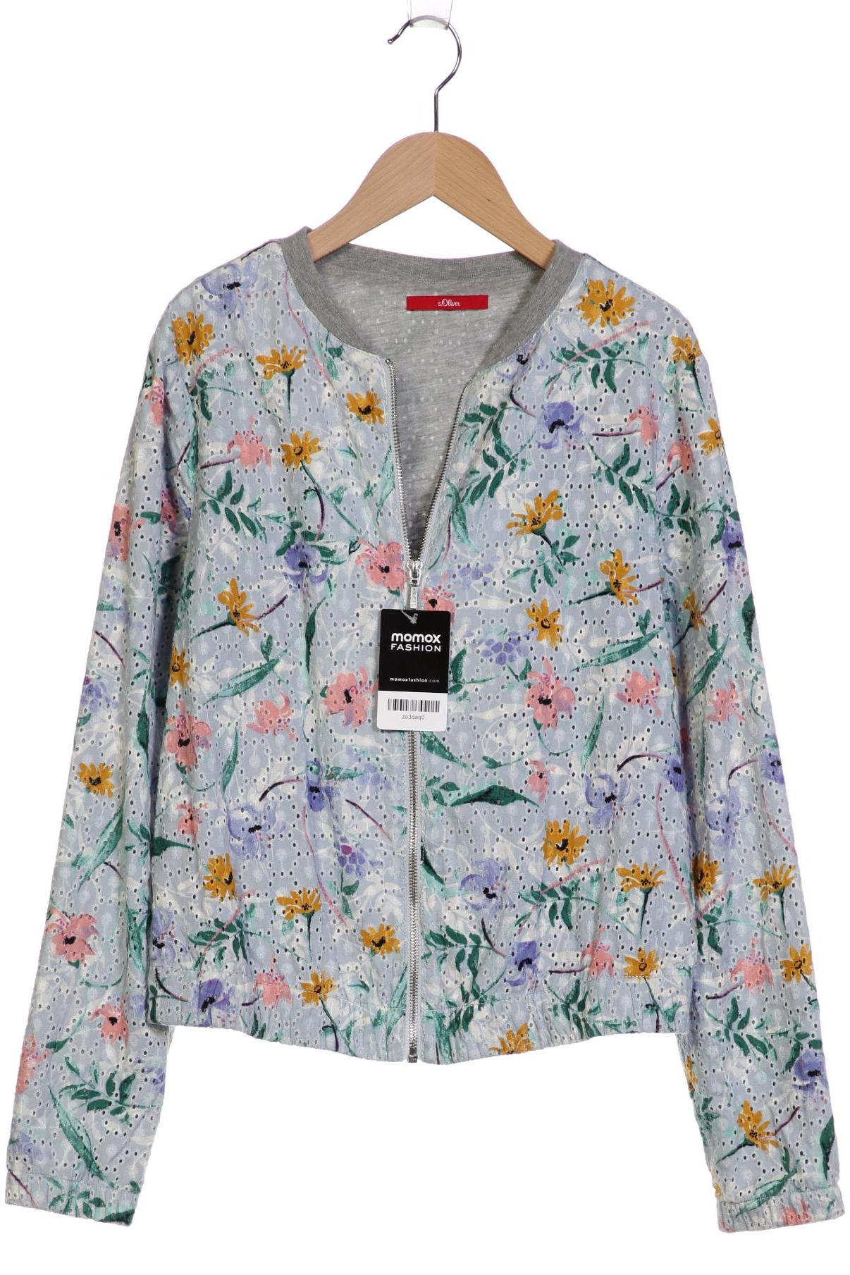 

s.Oliver Damen Jacke, hellblau, Gr. 34