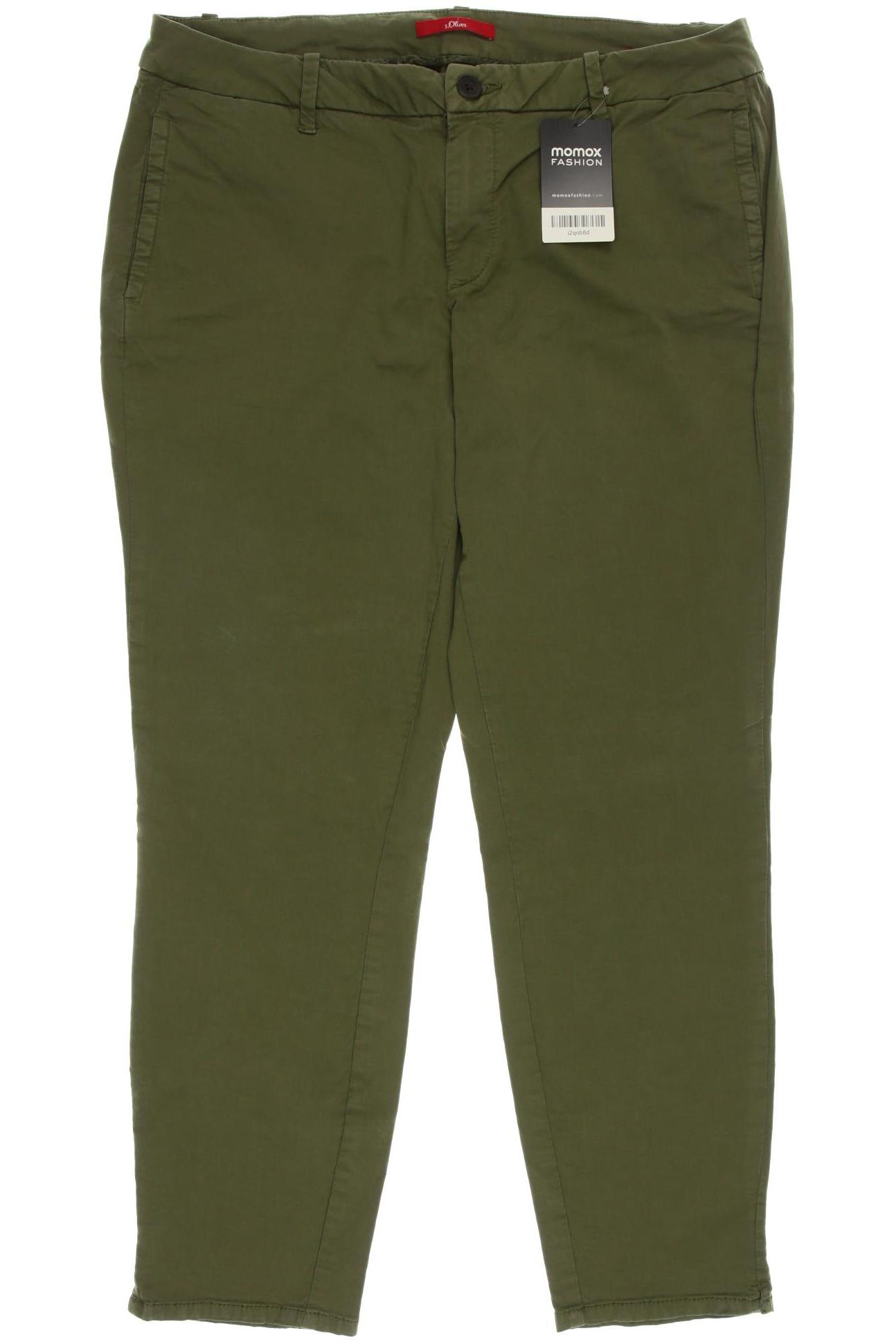

s.Oliver Damen Stoffhose, grün, Gr. 40