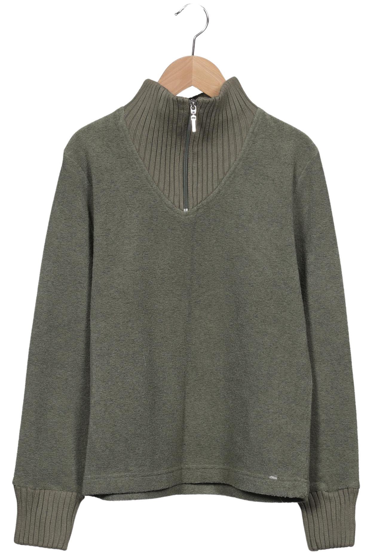 

s.Oliver Damen Sweatshirt, grün, Gr. 40