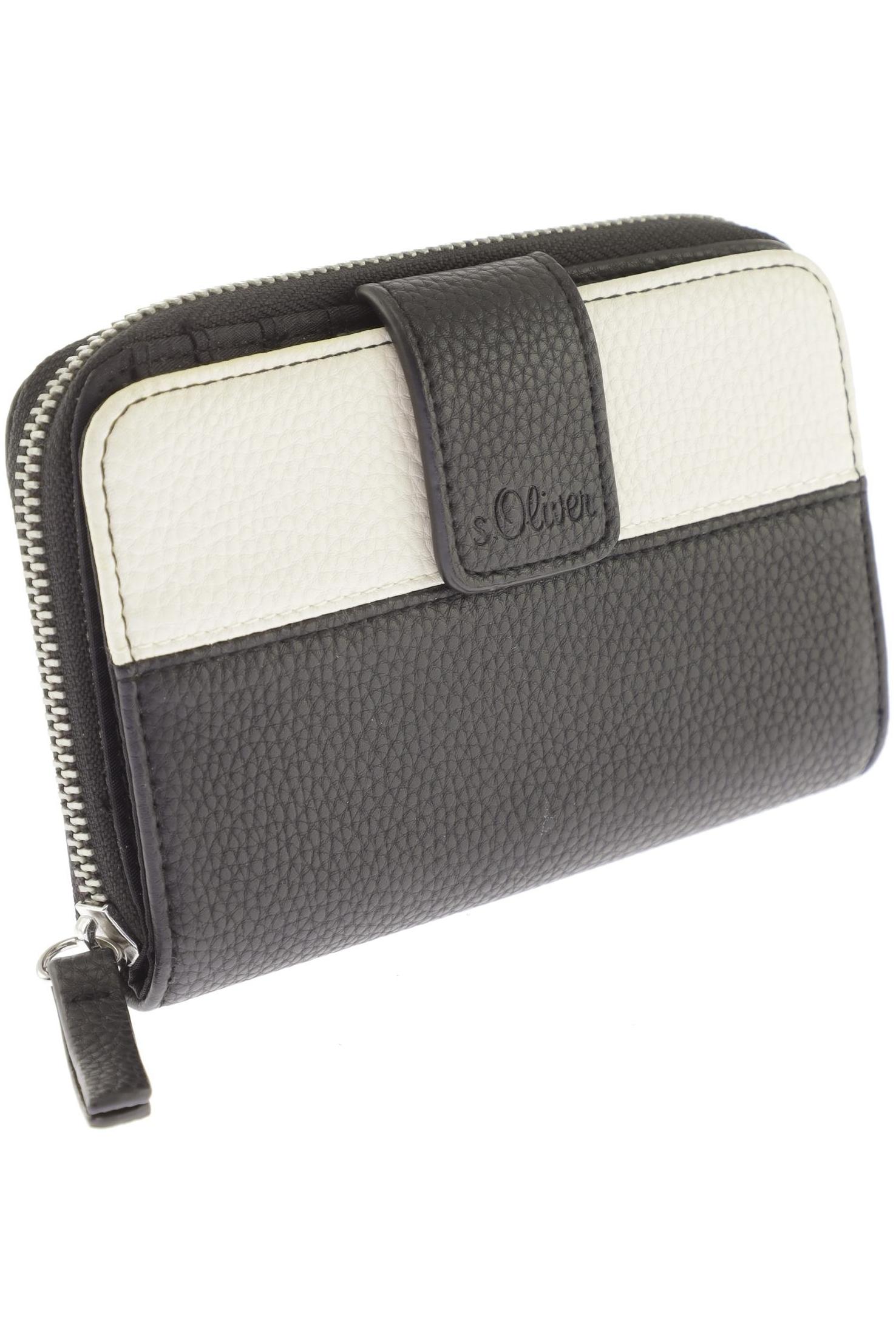

s.Oliver Damen Portemonnaie, schwarz, Gr.