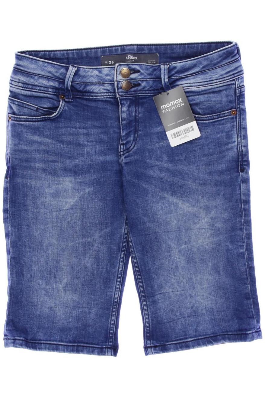 

s.Oliver Damen Shorts, blau, Gr. 36