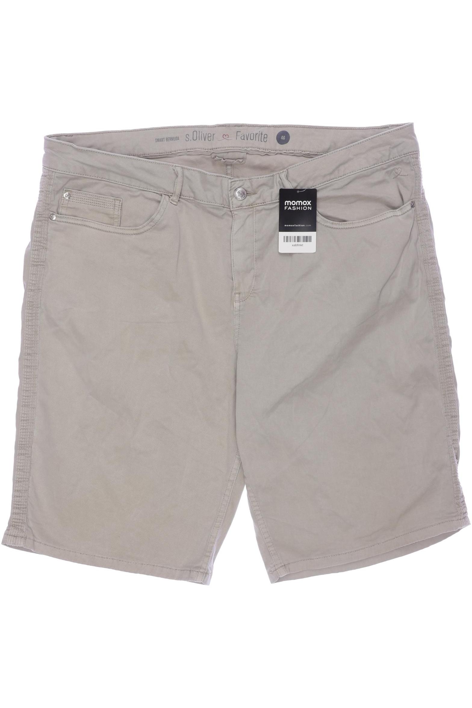 

s.Oliver Damen Shorts, beige, Gr. 46