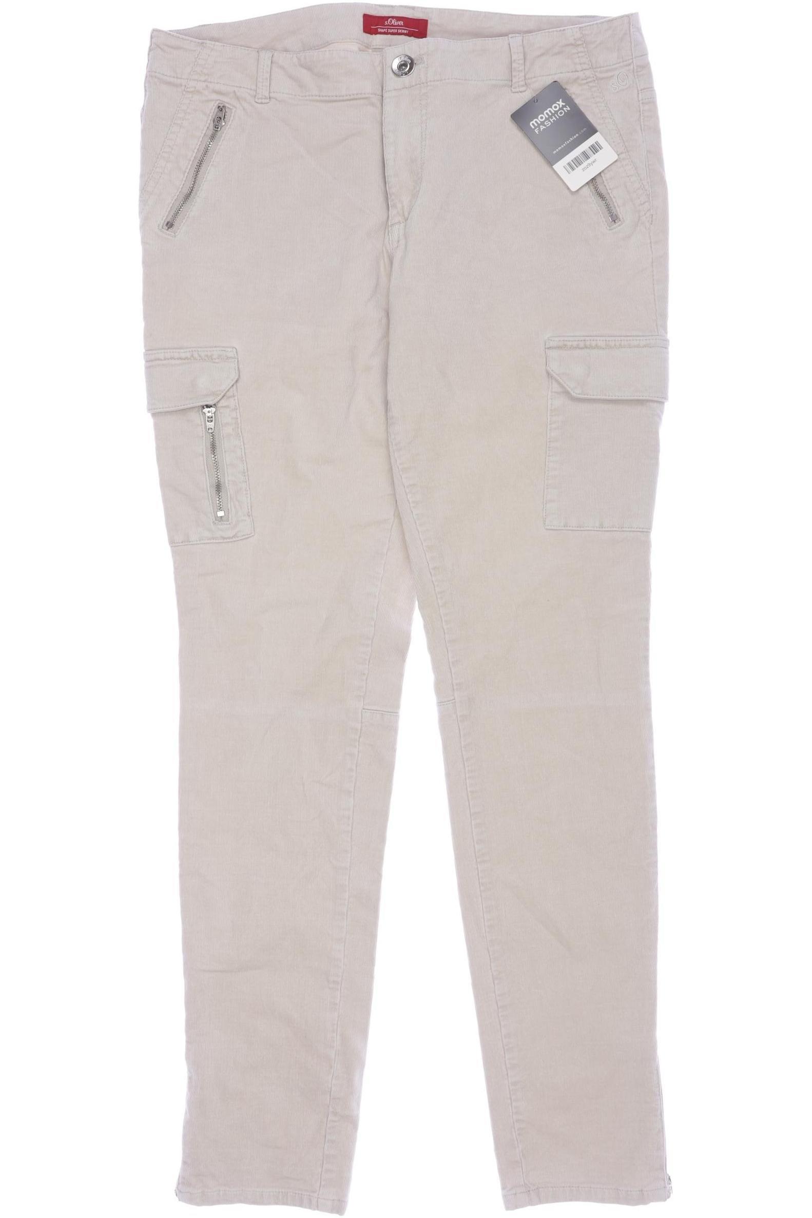Thumbnail - s.Oliver Damen Stoffhose, beige, Gr. 42