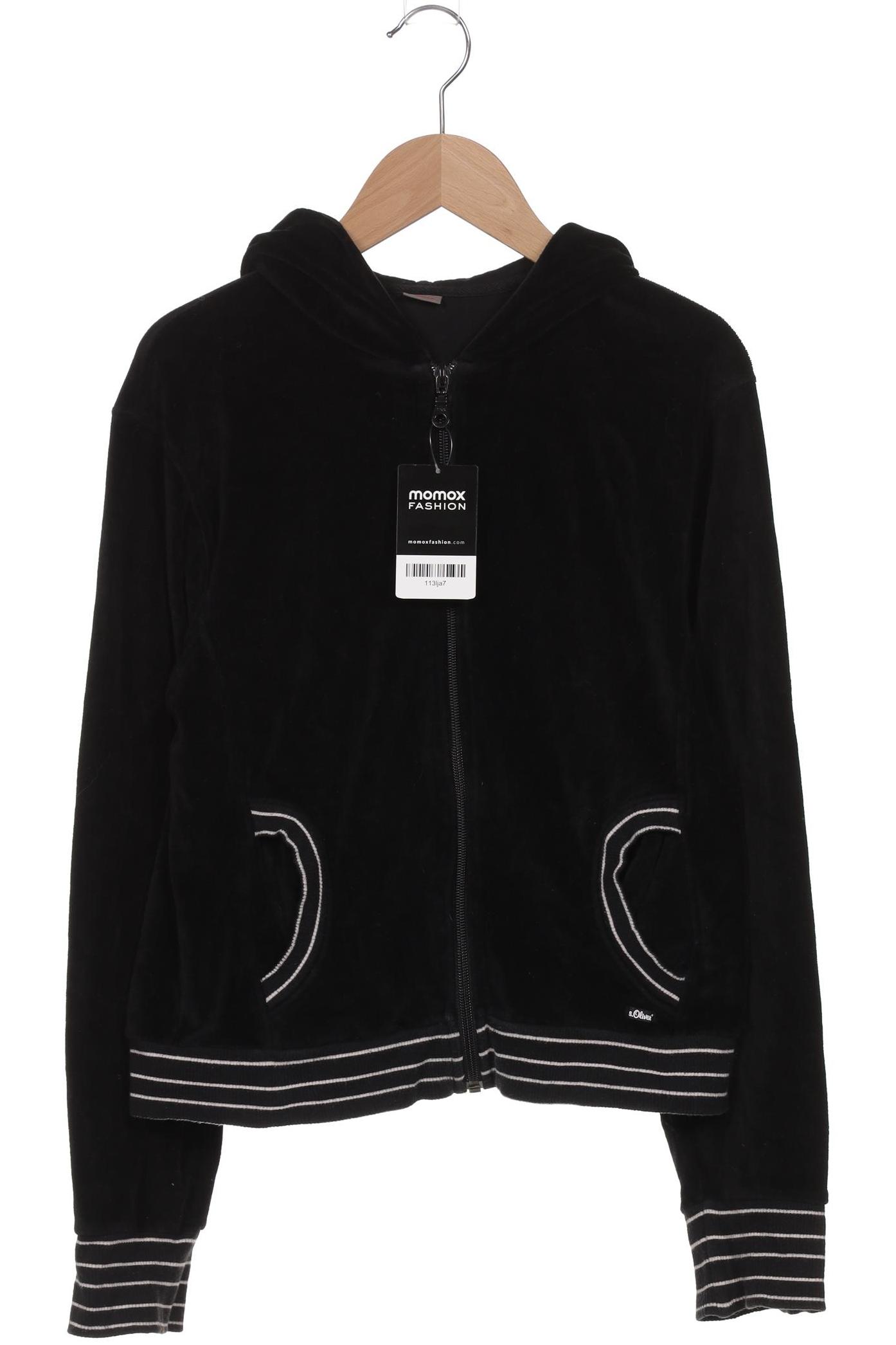 

s.Oliver Damen Kapuzenpullover, schwarz, Gr. 38