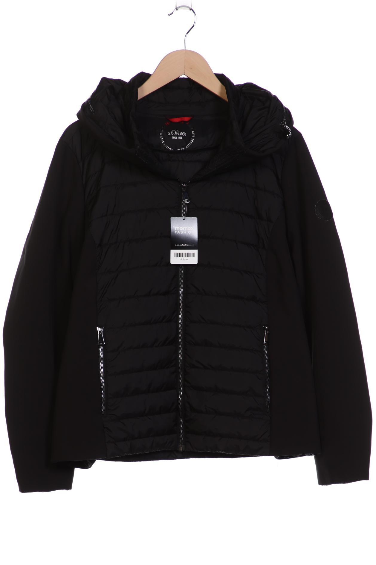 

s.Oliver Damen Jacke, schwarz, Gr. 46