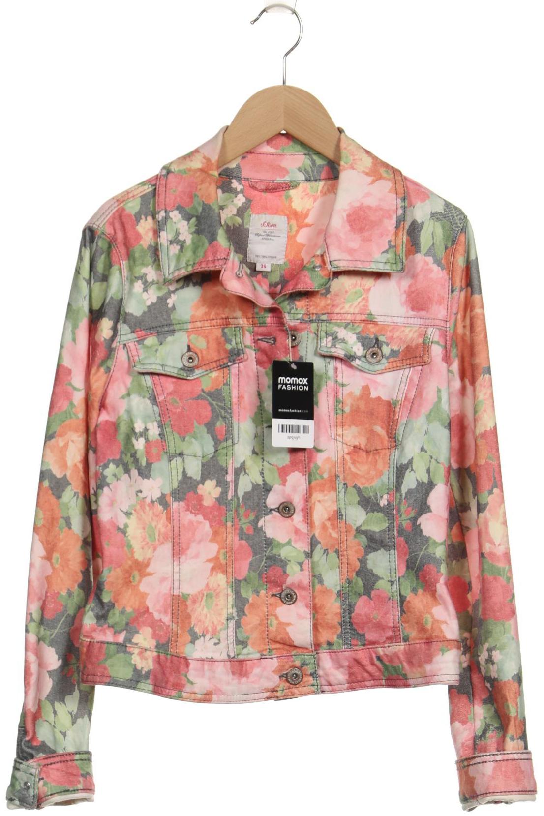 

s.Oliver Damen Jacke, mehrfarbig, Gr. 36