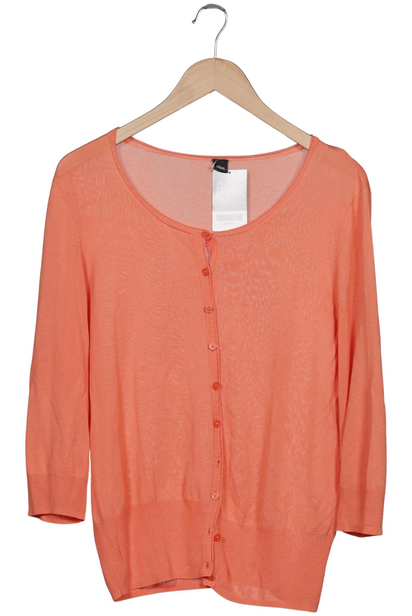 

s.Oliver Damen Strickjacke, orange, Gr. 42